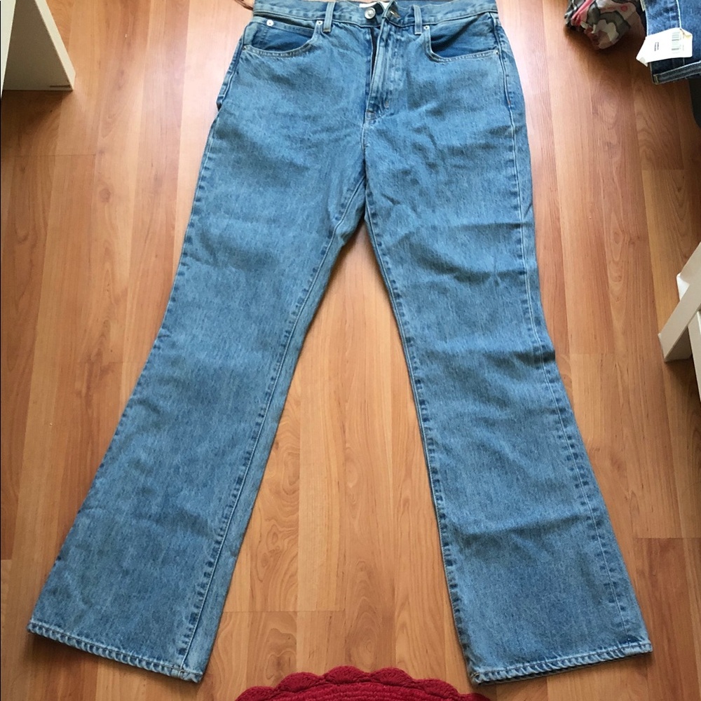 SLVRLAKE Light Blue Flare Jeans